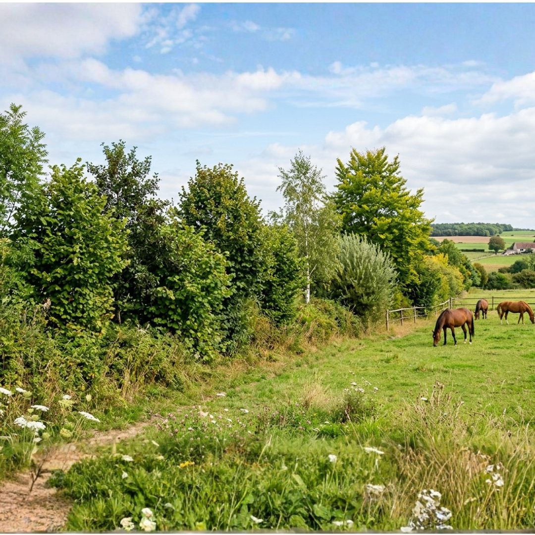 haie fourragère chevaux