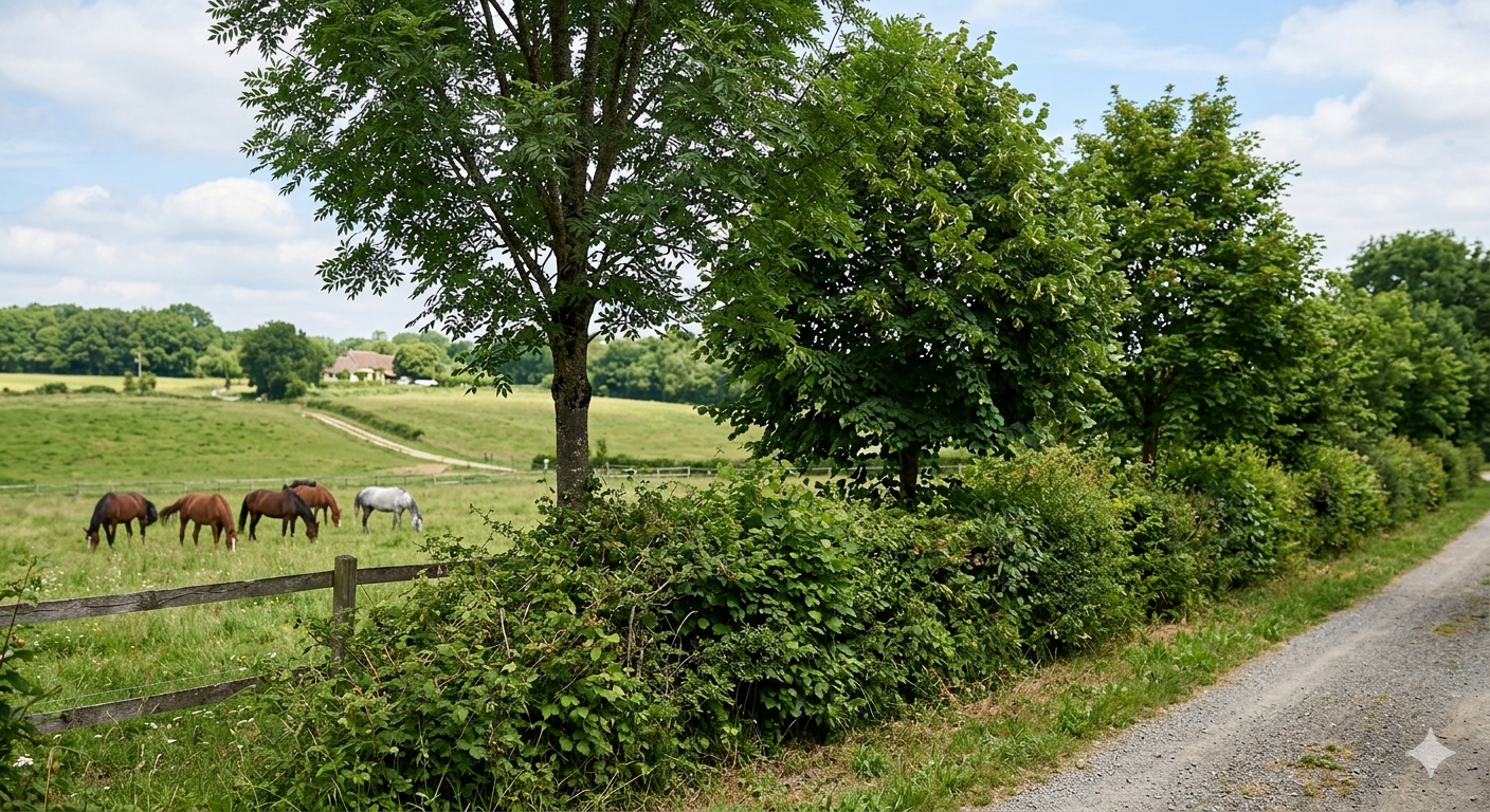 haie multiétagée